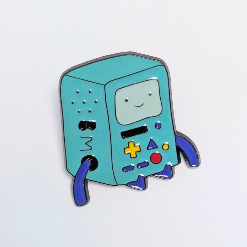 送料無料！ ★ピンズ PINS★ピンバッジ 【ビーモ（アドベンチャータイム/ Adveuture Time）】 〚アメリカン雑貨 アメトイ〛
