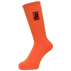 WHIMSY / THIS SIDE UP SOCKS ORANGE