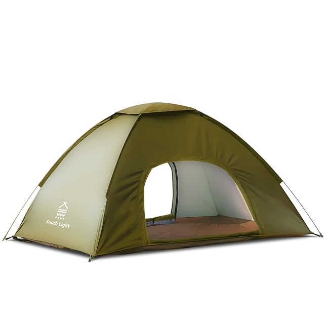 M-STYLE サンシェード テント 6～8人用 大型 六角 工具必要なし