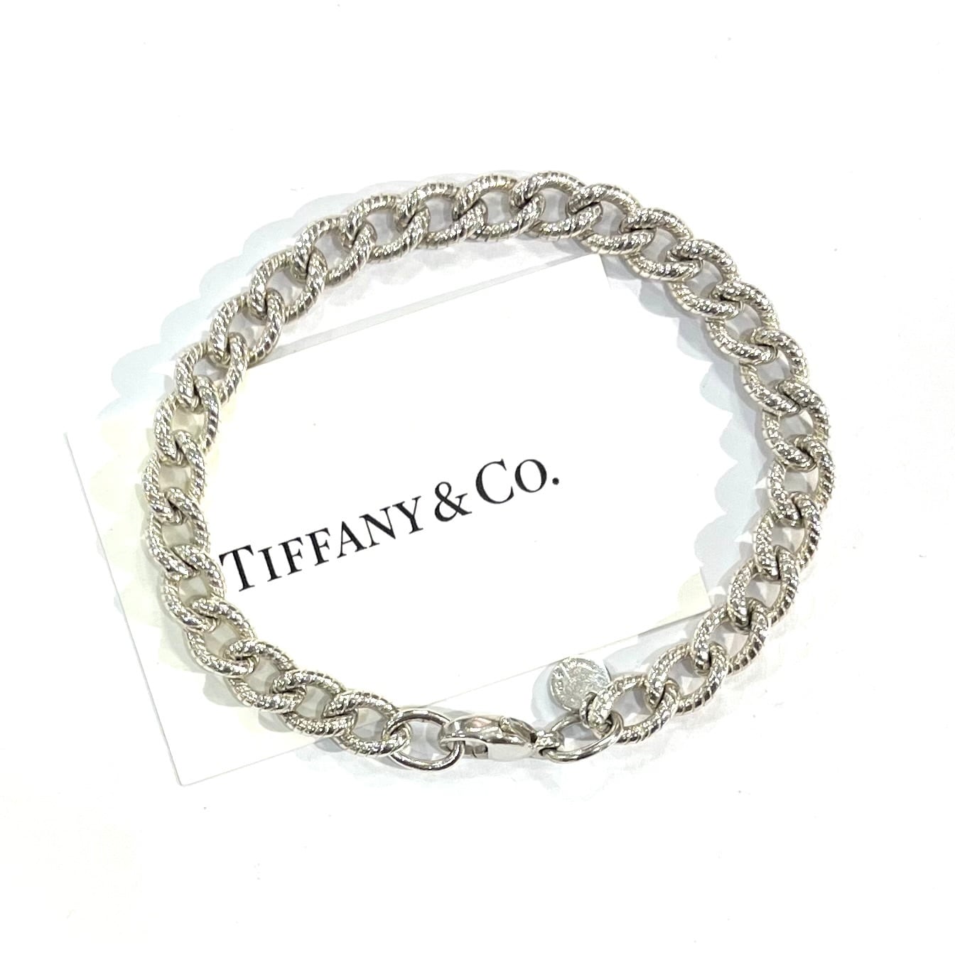 希少【TIFFANY&CO.】 2618 TIFFANY &CO ヴィンテージ ロープチェーン