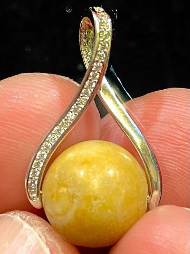 3) 聖石エルサレム・ストーン「ベツレヘムの奇跡」メビウス・シルバーPT