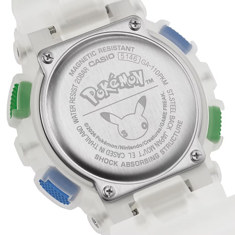 限定品☆カシオ G-SHOCK GA-110PKM-7AJR ポケモン Pokémon