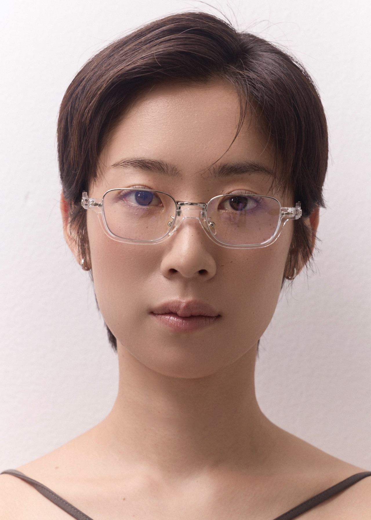 Glasses 009/Half Rim Revival (clear)