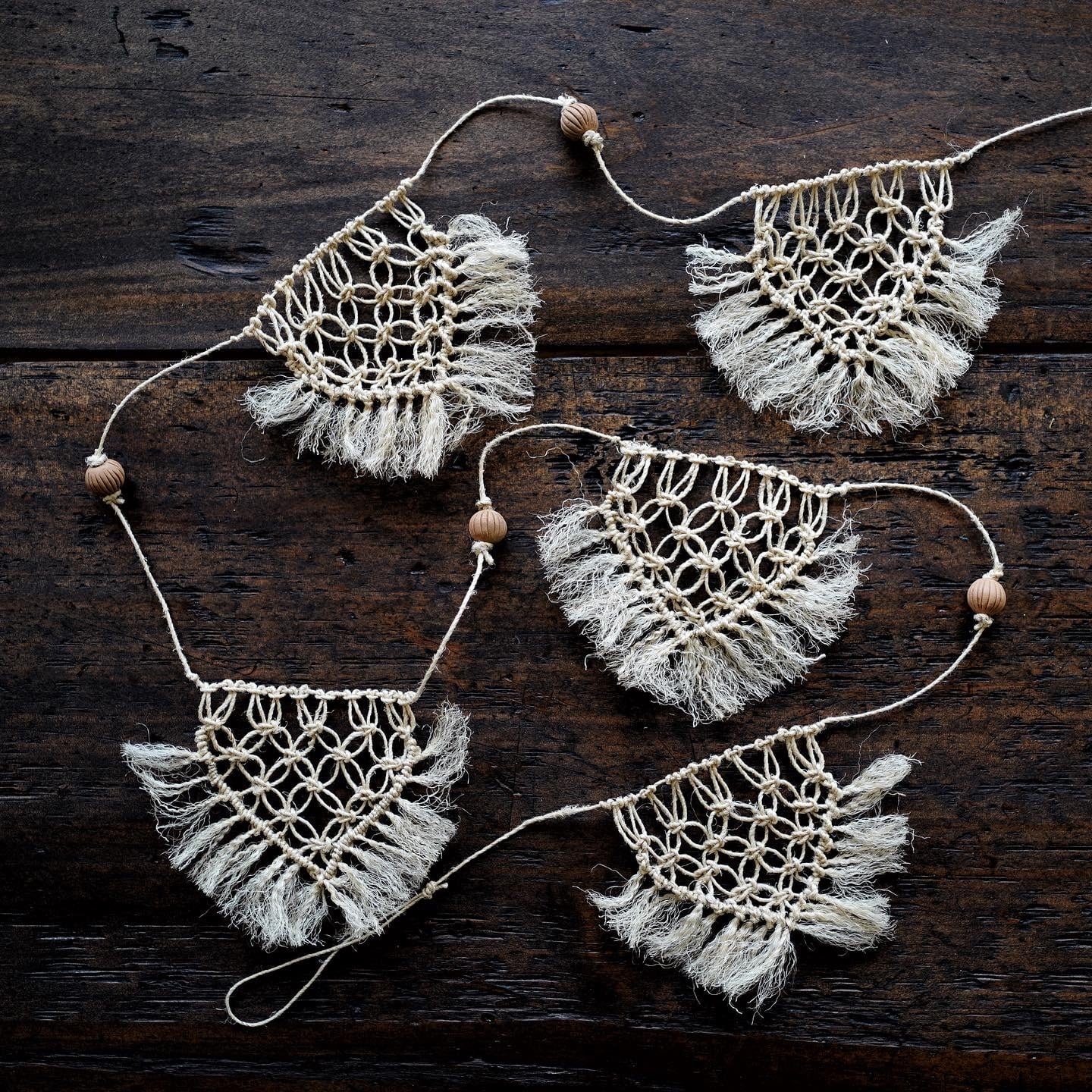 マクラメ編みガーランド/People Tree