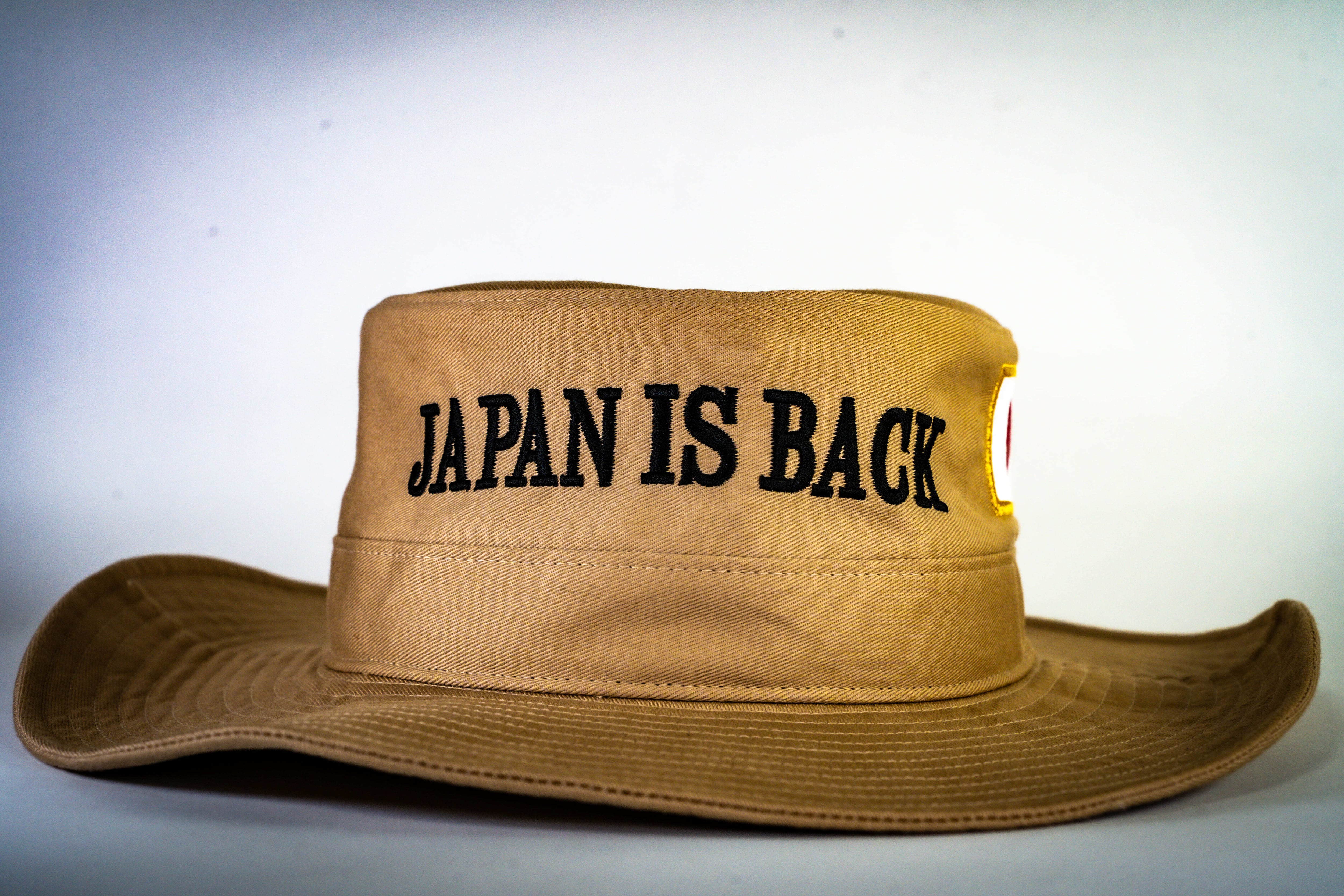Japan is back ハット カーキ | チームサナエ Veanas号公式グッズ販売