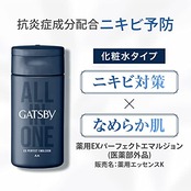GATSBY(ギャツビー)　【医薬部外品】 薬用EXパーフェクトエマルジョン [ メンズ オールインワン 化粧水 ]