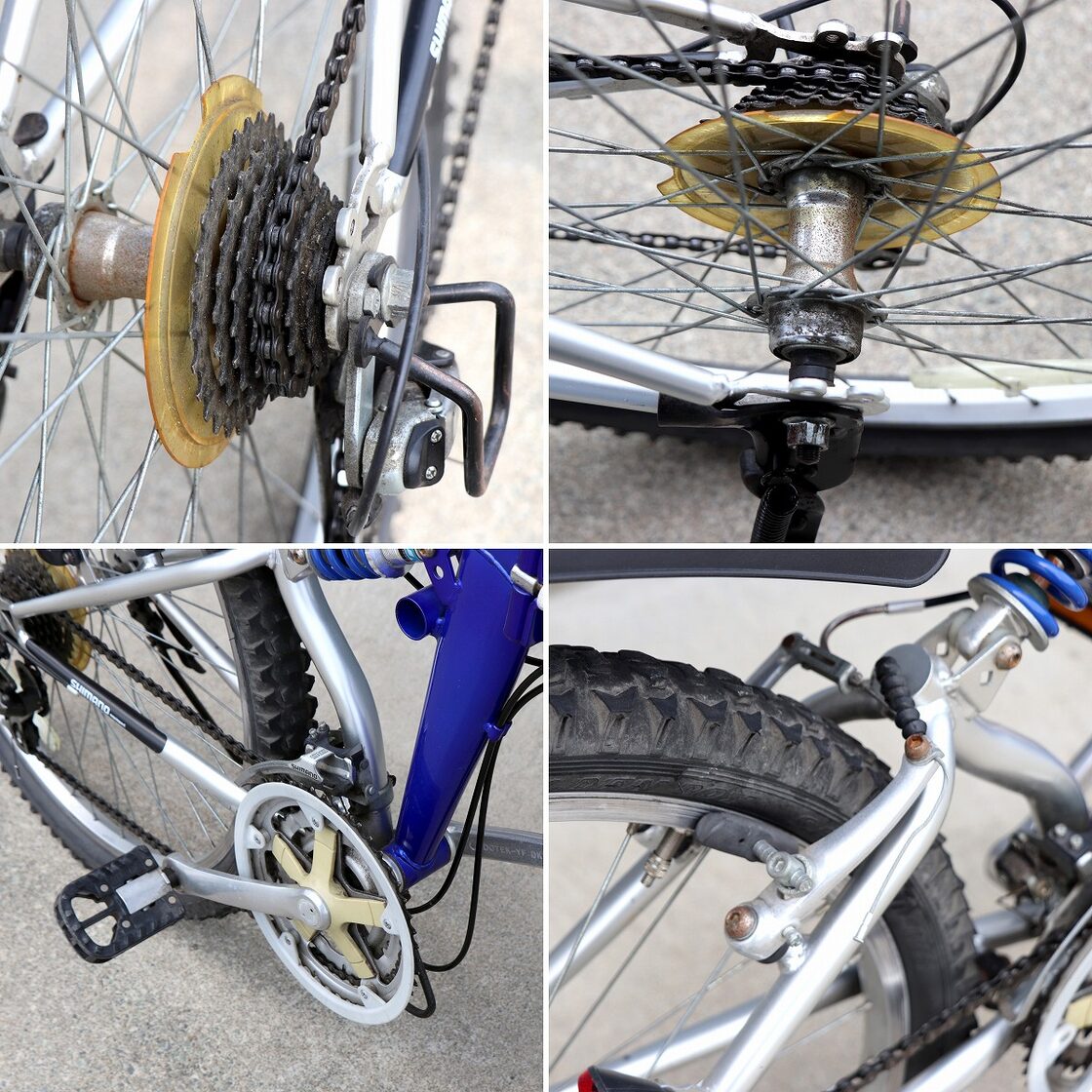 UGO・片山右京モデル・MTB・折りたたみ自転車・No.200708-578・ヤマト 
