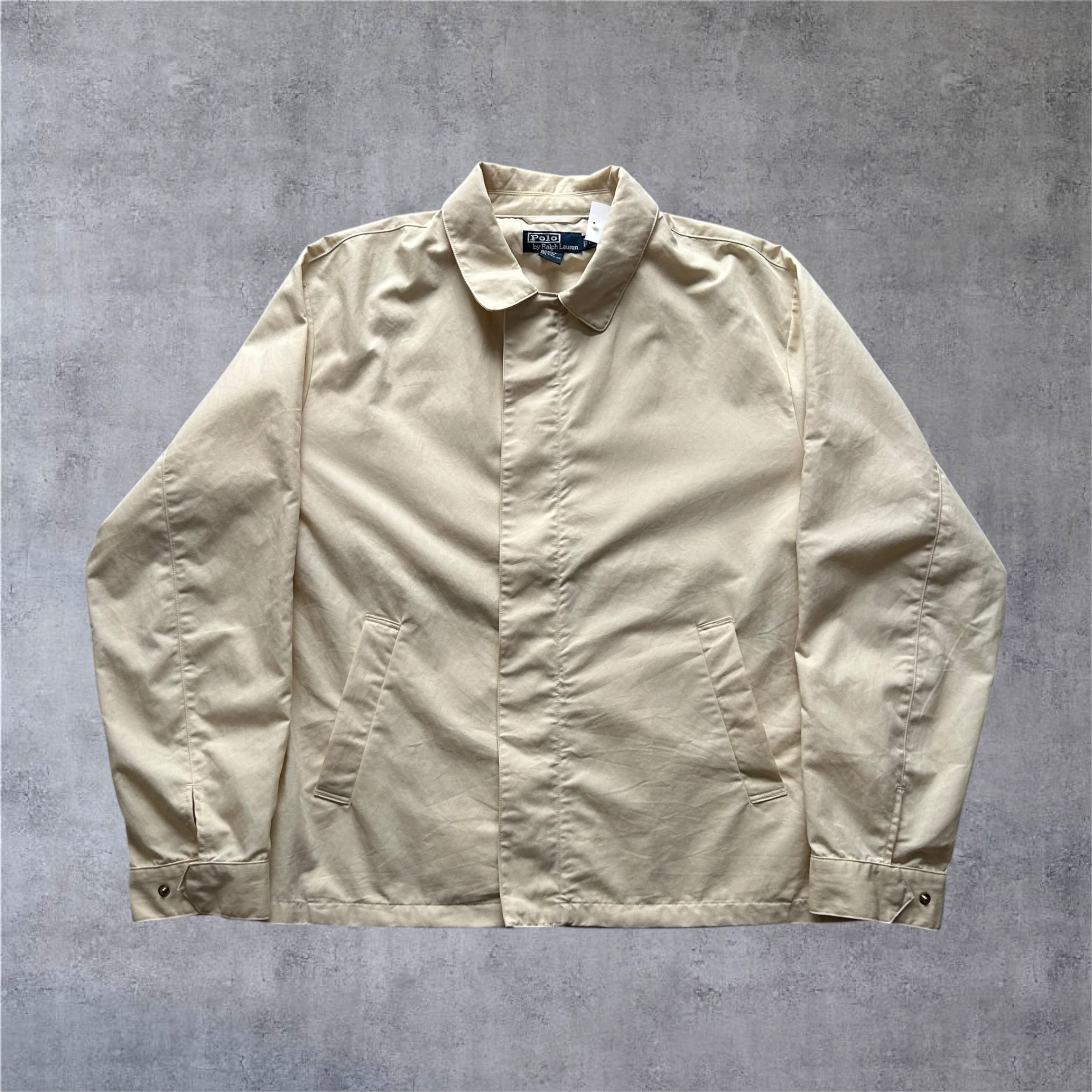 〜2000s Polo by Ralph Lauren Cotton/Nylon Zip Up Jacket【高円寺店】
