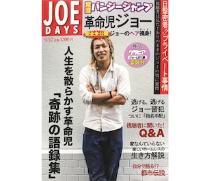 【サイン入り】JOE DAYS〜常識バンジージャンプ。ジョー語録集！！