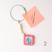 < はいばら はるな > 1点もの手描きキーホルダー