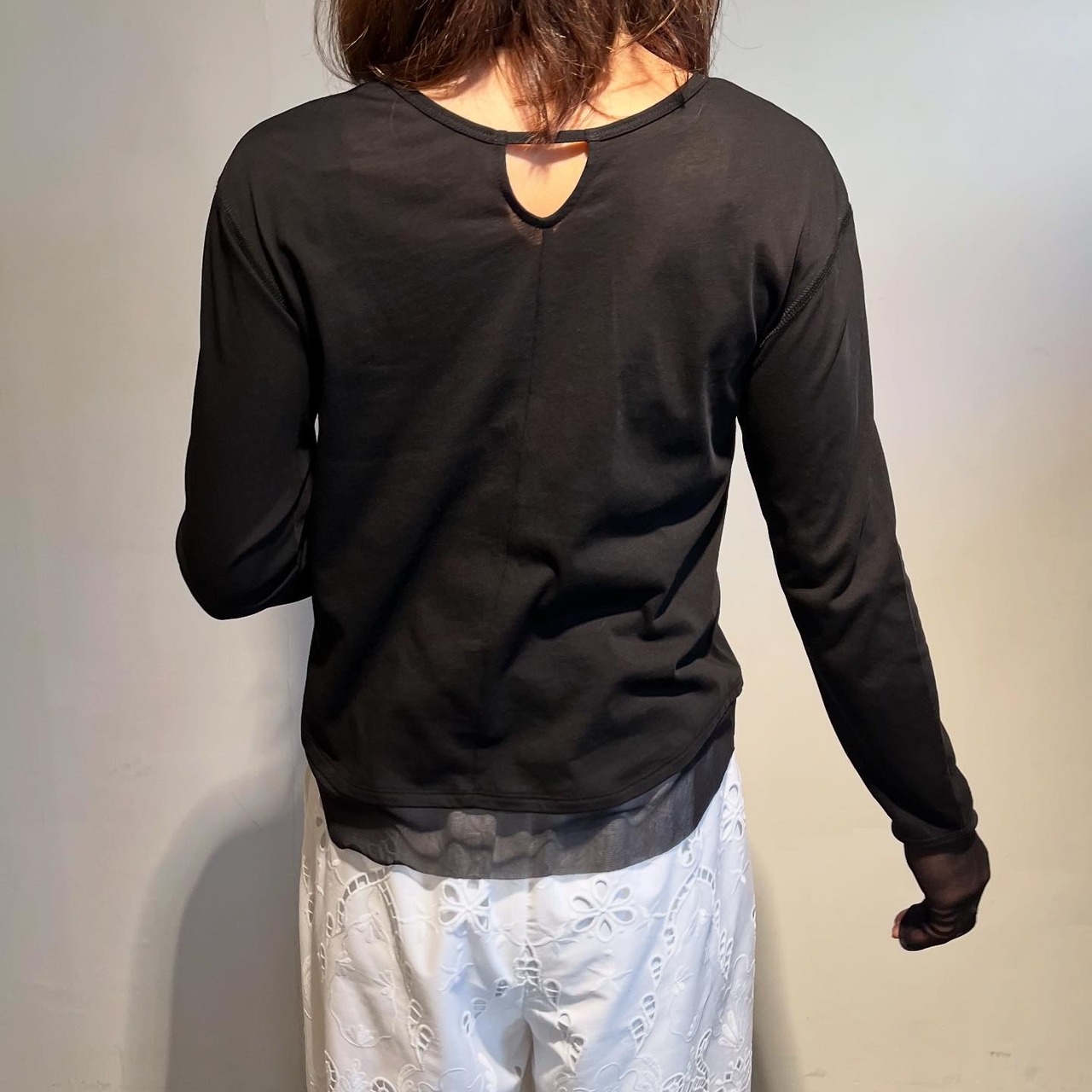 エイミーロウ  Eimee Law チュールヘムシアーTOPS