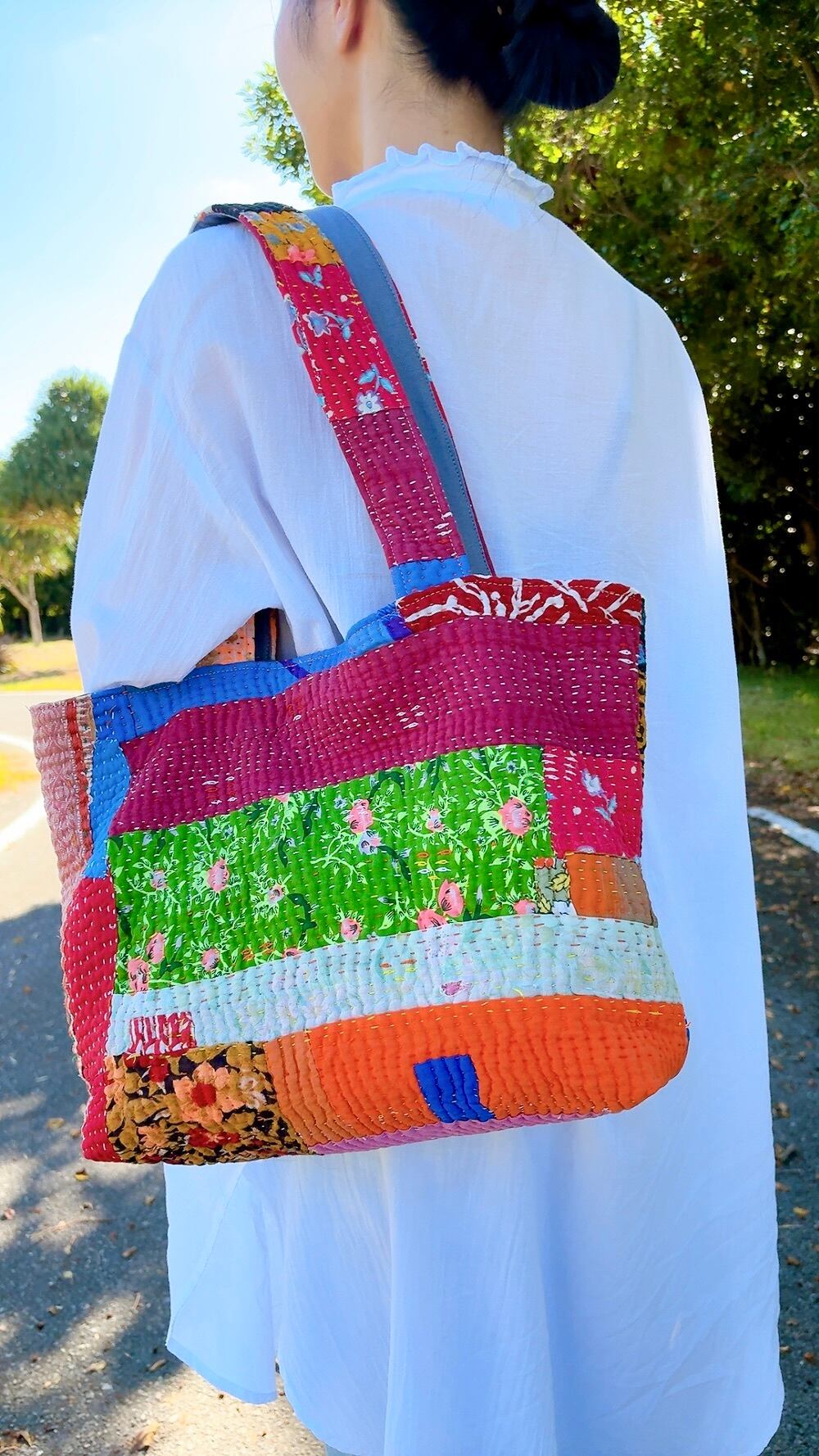 ポケットいっぱいトートバッグ