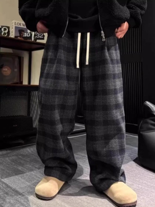 チェックイージーパンツ　TB1568 画像