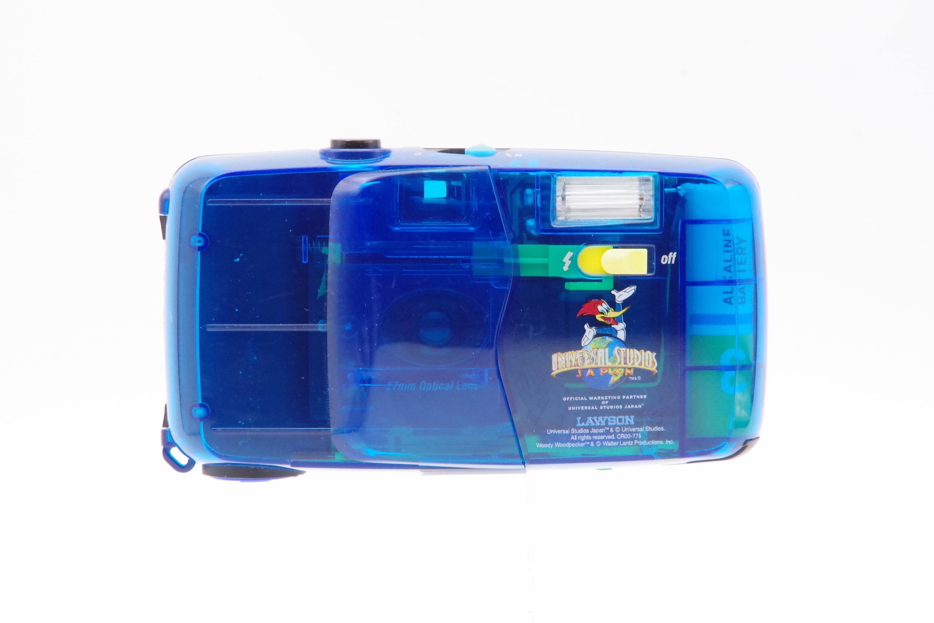 レトロ  カメラセット(望遠  露出計付き)キャノン製 UNIVERSAL STUDIOS JAPAN LAWSON Translucent Camera / 27mm Optical