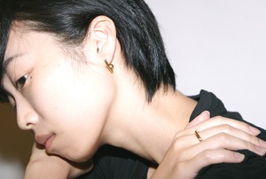 MELD Earrings , gold