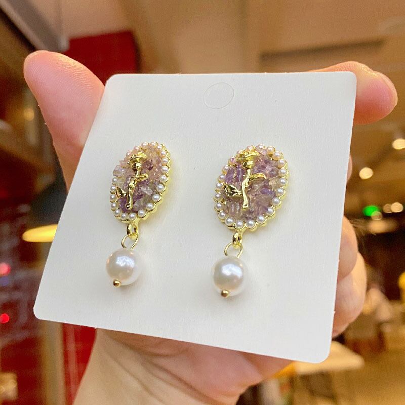 バロック風ピアス