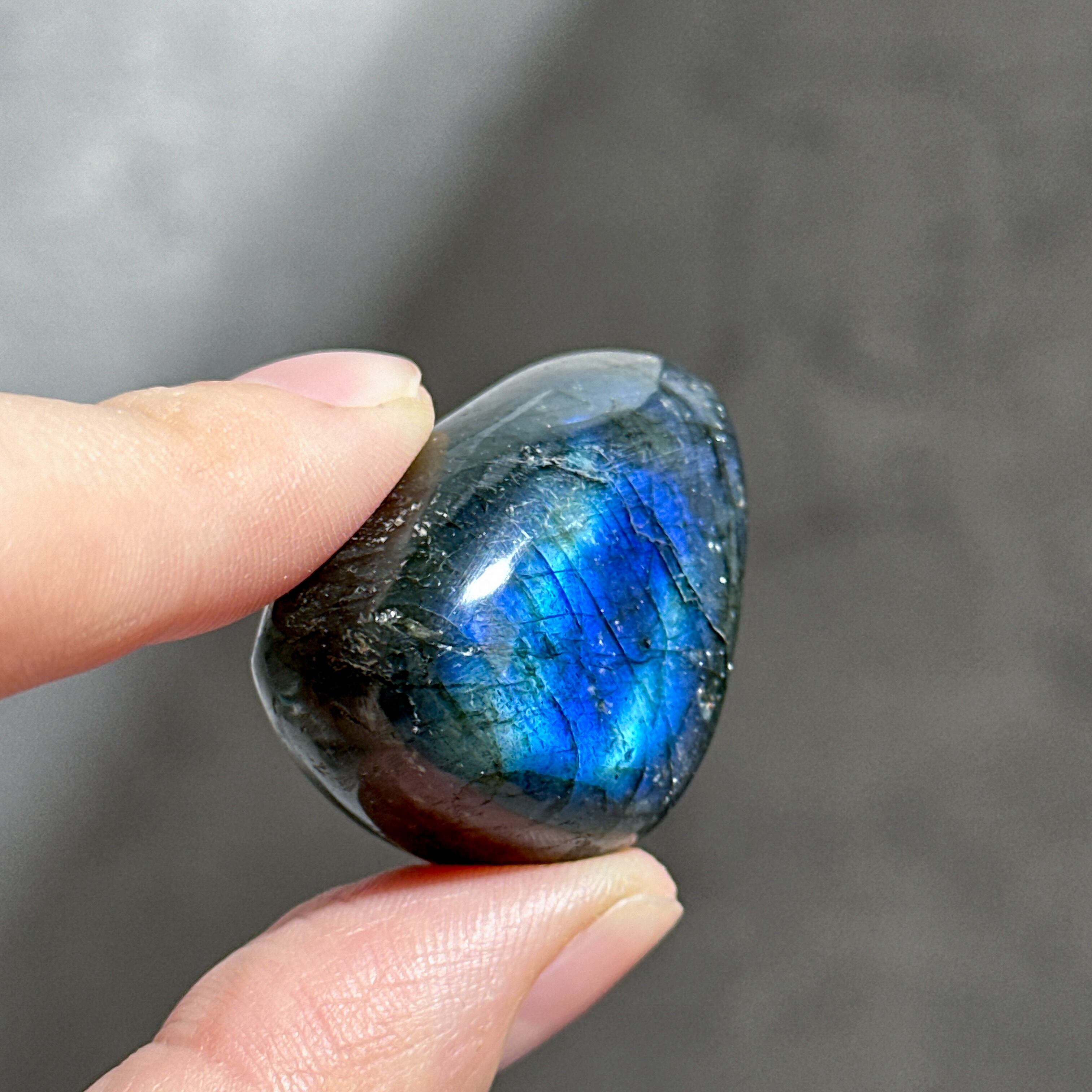 ラブラドライト タンブル74◇ Labradorite ◇天然石・鉱物