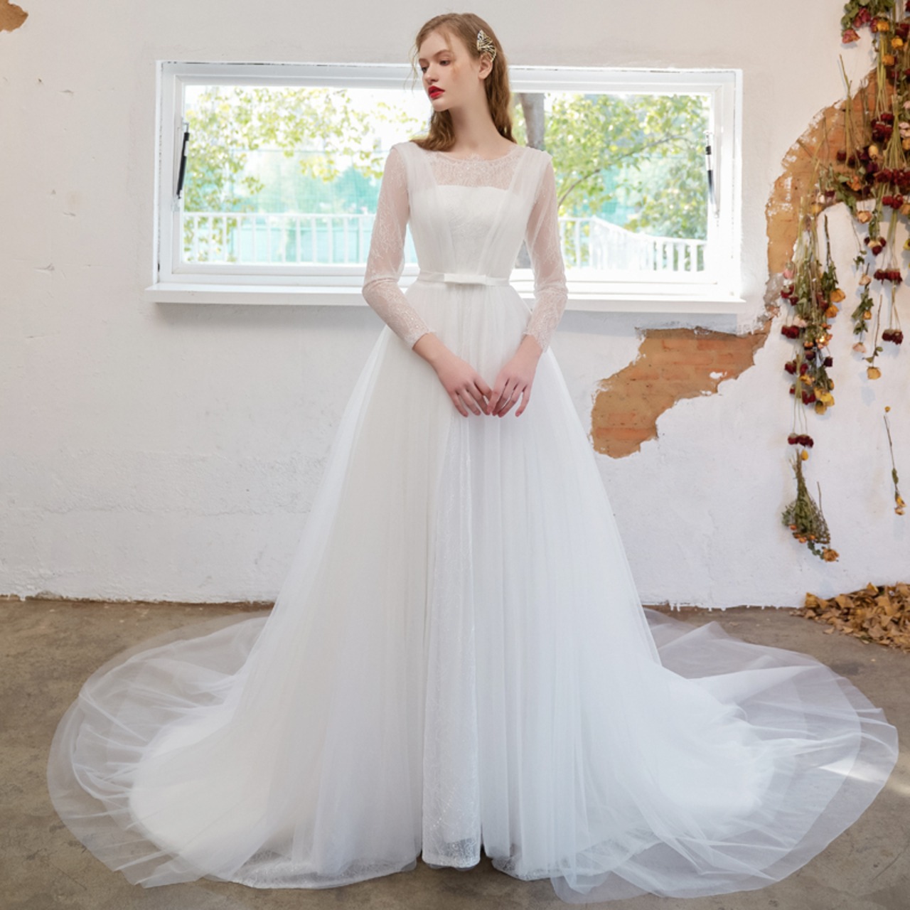 sretsis ウエディングドレス パーティードレス 