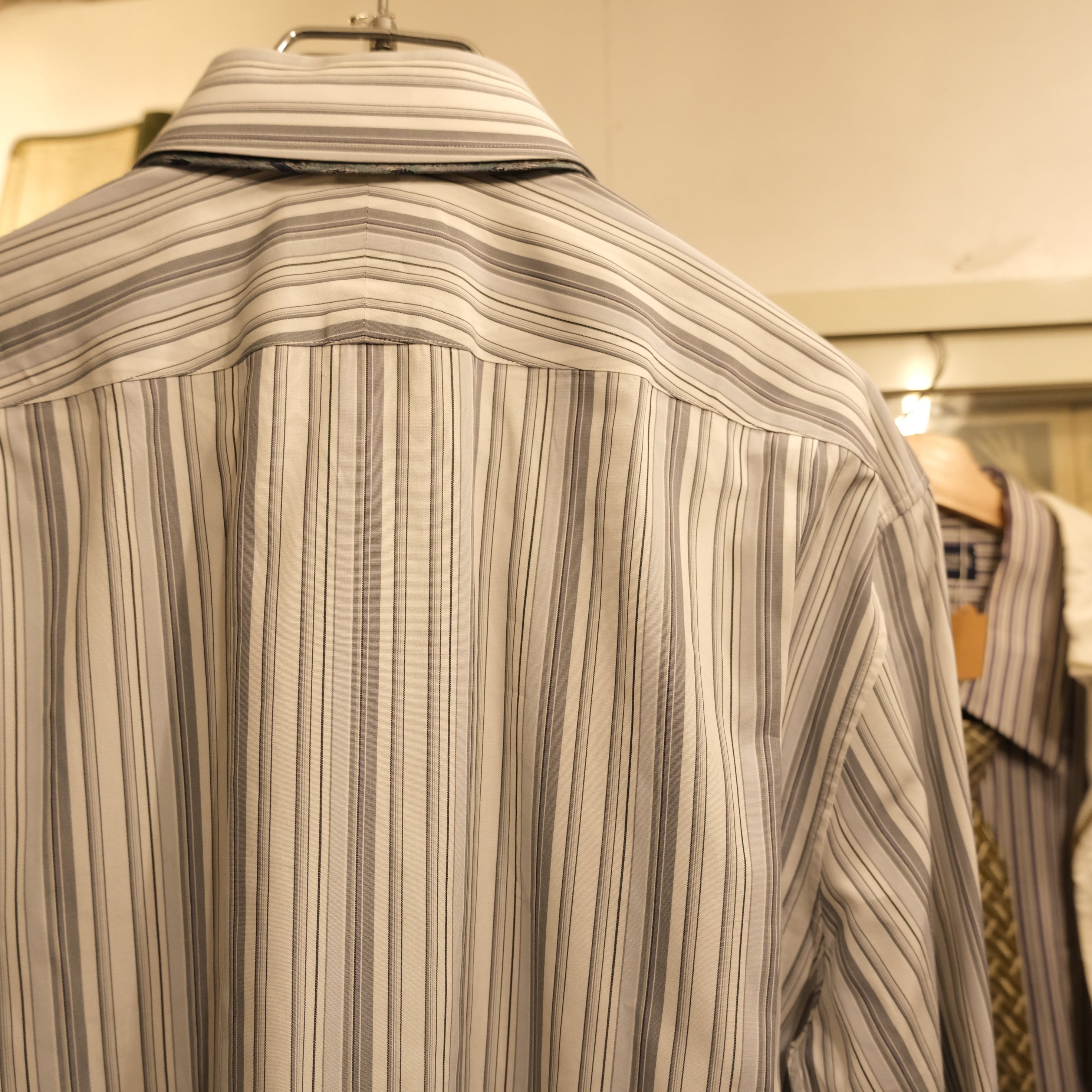 HERMES MADE IN FRANCE STRIPE SHIRT エルメス フランス製 ストライプ