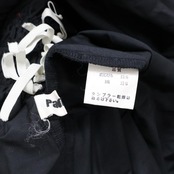 【フラダンス衣装】レッド Paondor パンドール パウスカート 赤 黒 ブラック 鮮やか 華やか ハワイアン ふんわり かわいい