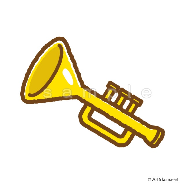 ラッパ J011 Ai イラストショップくま 商用利用okのかわいいイラストのフリー素材がたくさん ラッパ J011 Ai イラストショップくま 商用利用okのかわいいイラストのフリー素材がたくさん