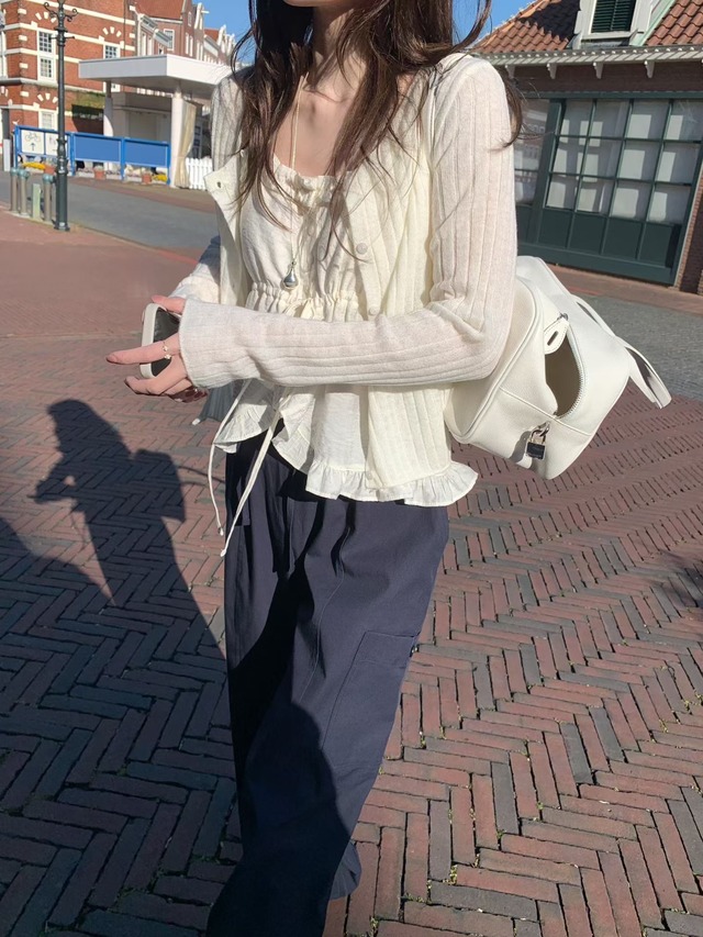 (予約) mellounge  / Plane cago pants 3color