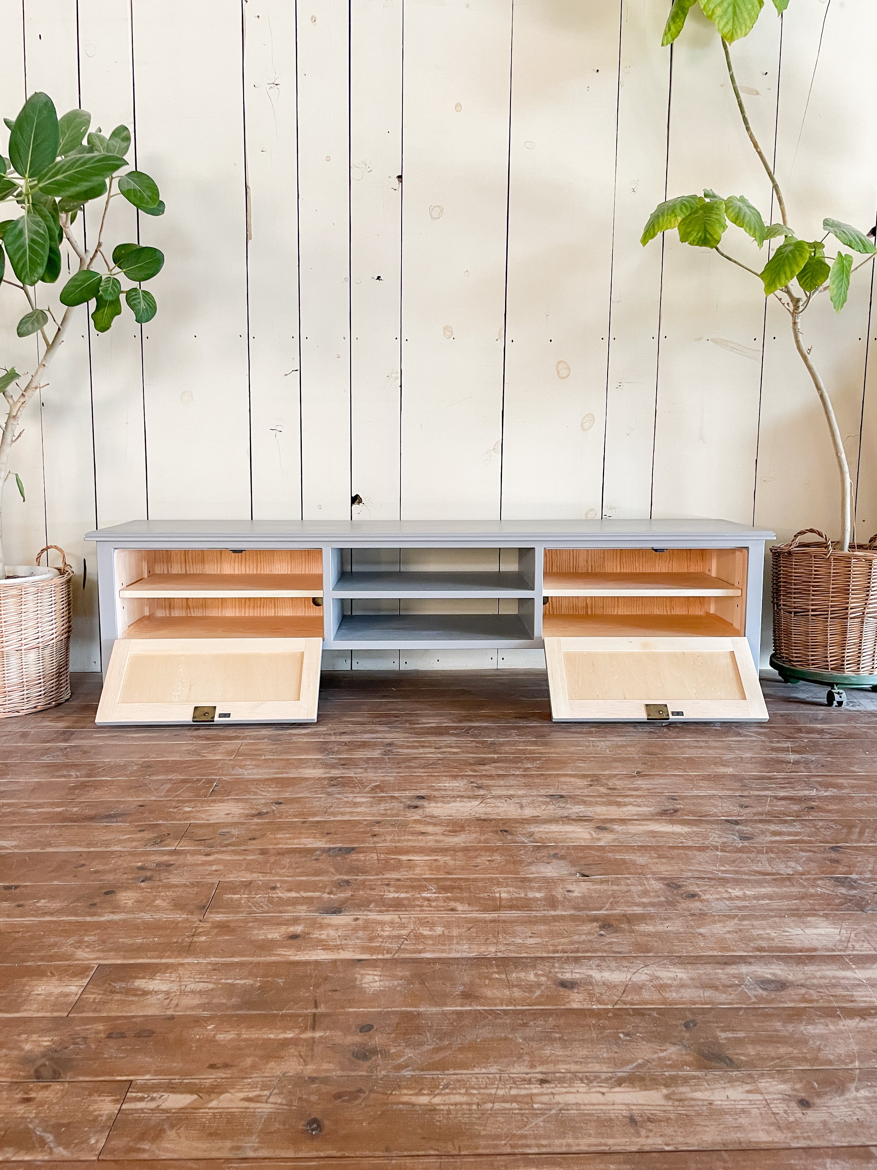 アンティーク調テレビボード 海外インテリア風テレビ台 （オーダー