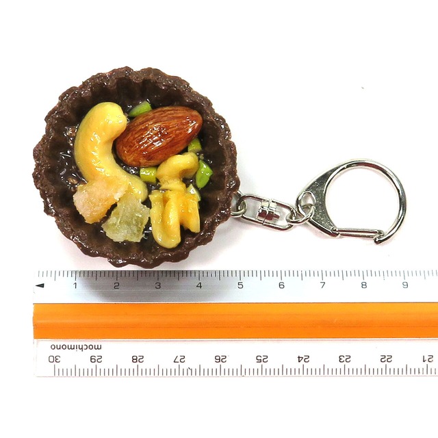 食べちゃいそうな チョコタルト 食品サンプル キーホルダー ストラップ マグネット