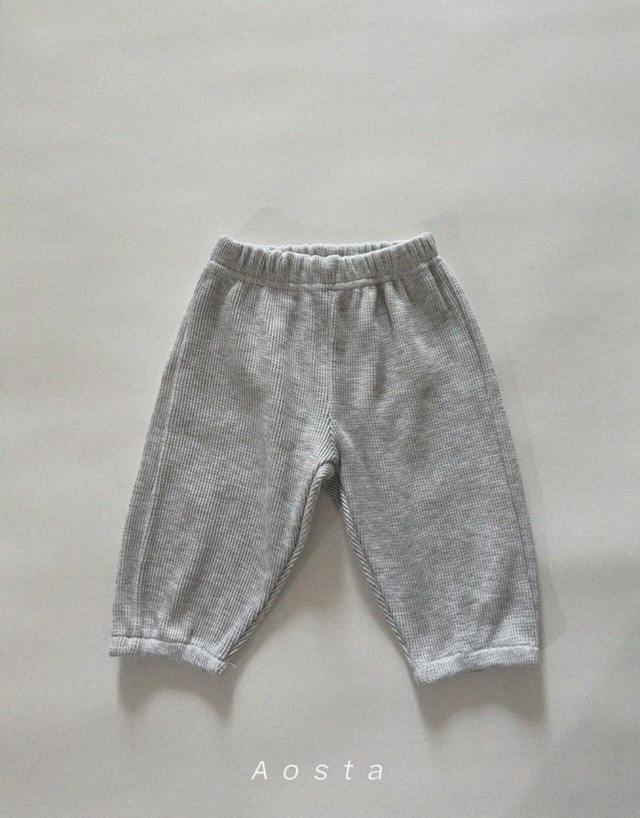 予約⌇aosta / Waffle pants