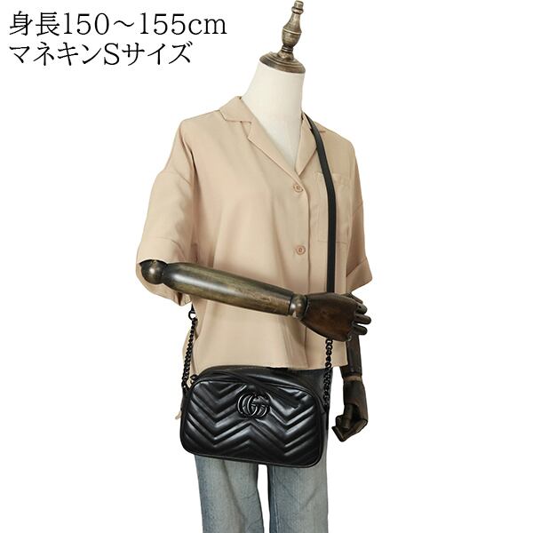 Unused GUCCI グッチ ショルダーバッグ スモールカメラバッグ GG