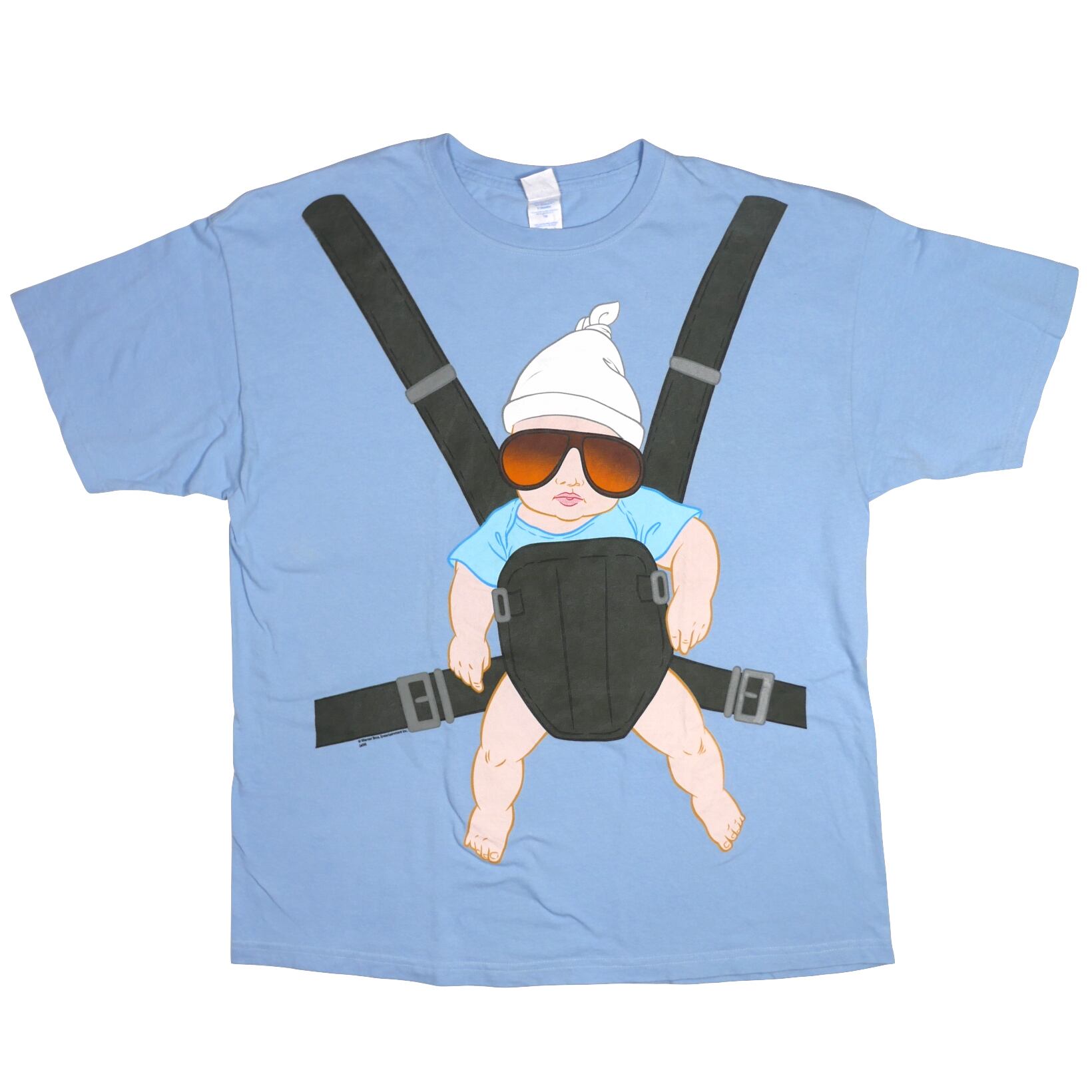 USED【XL】00s Movie The Hangover Baby Tee / M&O ©2009