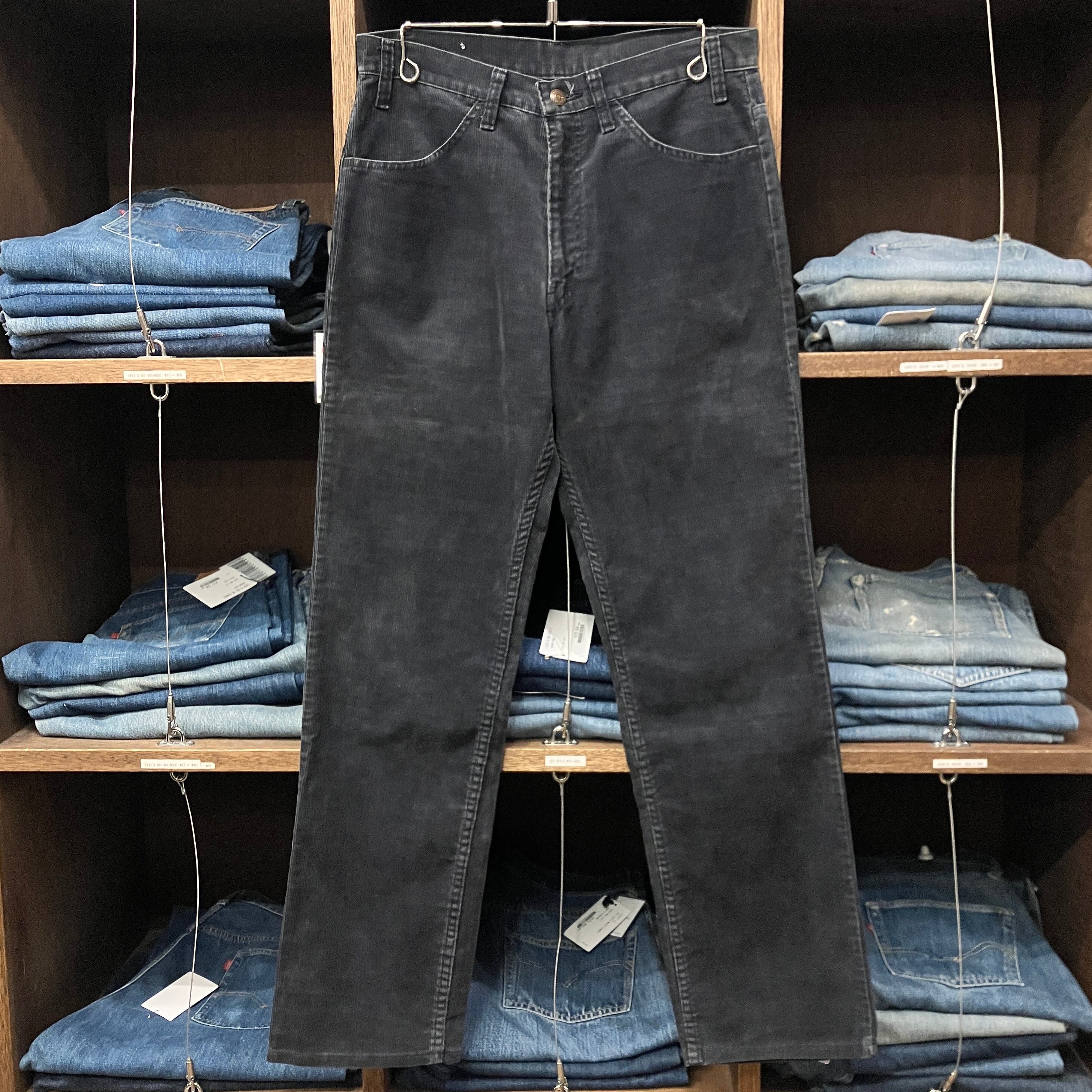 パンツ 1970s LEVI'S 519 CORDS PANT LEVI'S 519 CORDS PANT BLACK | safarionline