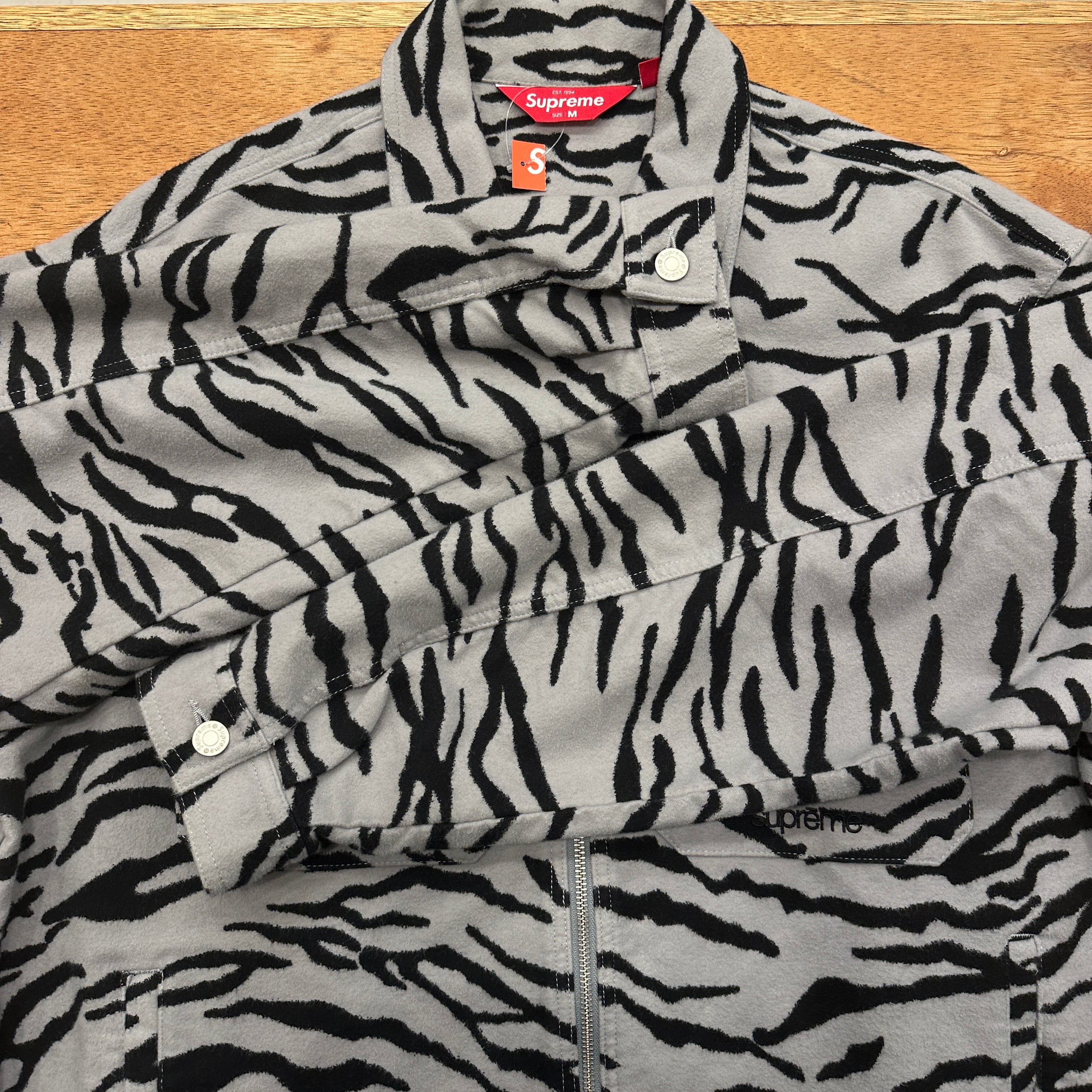 SUPREME JACKET MOLESKIN WORK ZEBRA ⑧ | safarionline