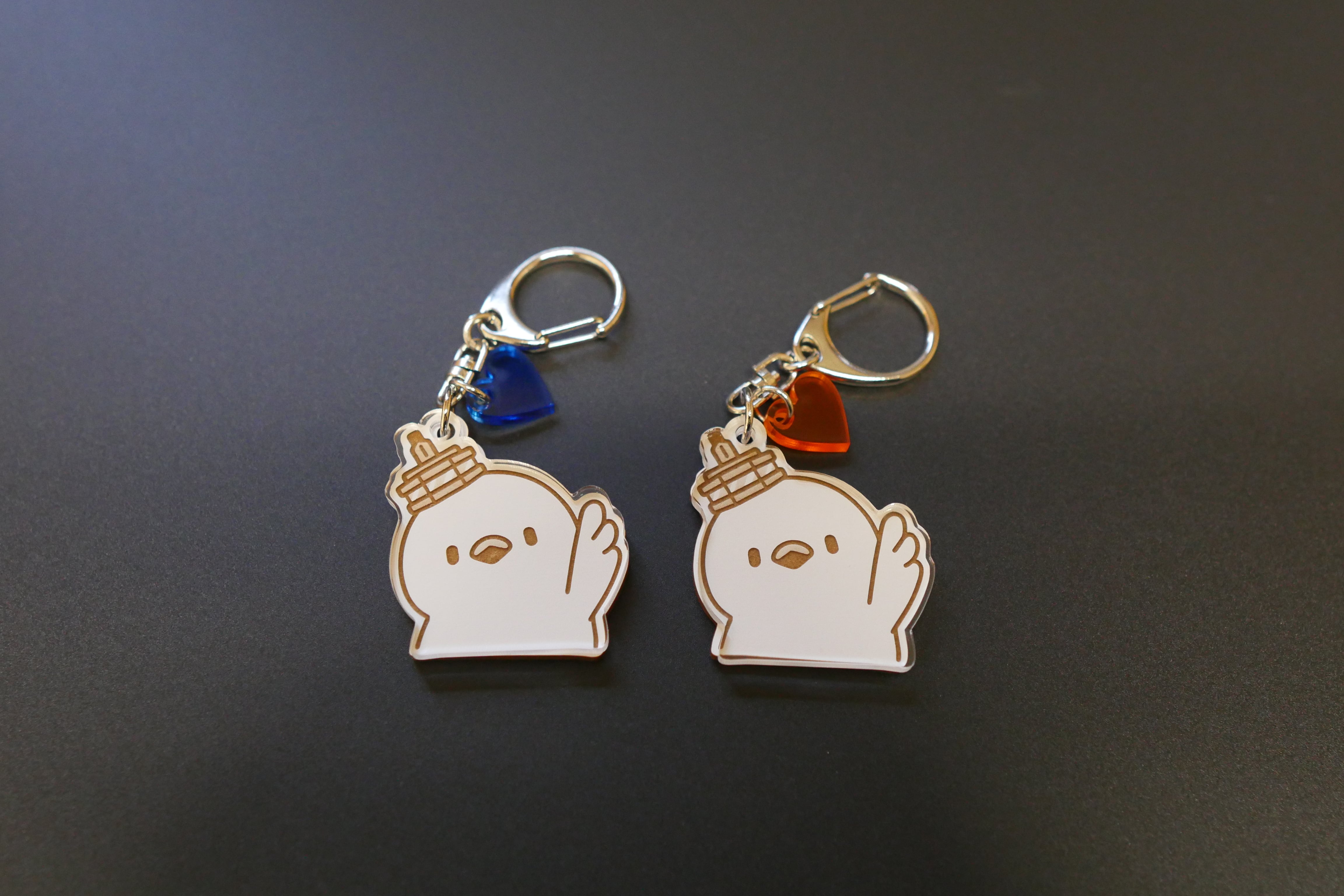 邑楽町公式キャラクター「オーランドさん」 アクリルキーホルダー