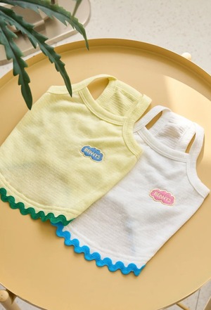 即納【BENNYS】 FREESIA CROP TOP (YELLOW)