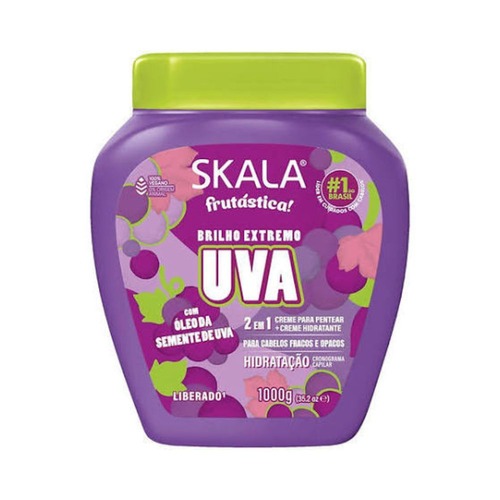 スカラ フルタスチカ グレープ 2in1 ヘアトリートメント 1000g / Skala Frutástica Grape 2-in-1 Treatment 1000g