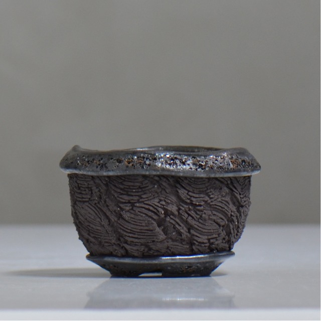松井邦明 /  水沫  / mk4_ko01_s / 約 φ10cm / 植木鉢