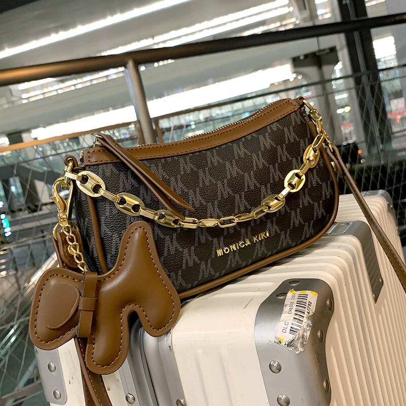 オータムチェーン ワンショルダー 秋物 スクウェア メッセンジャーバッグ Tiancai_Wing_Bag20587058219