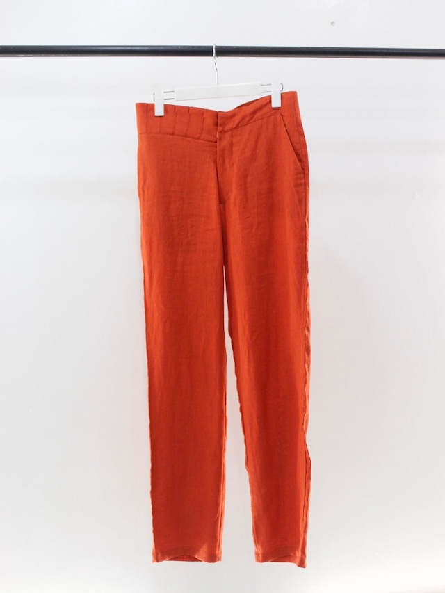 【SHOOP】MID PLEATED TROUSERS