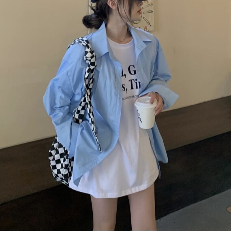 スタイルシャツ スプリングオータムカーディガン薄手ジャケット トップス 春物 秋物 萌量不足63145515475