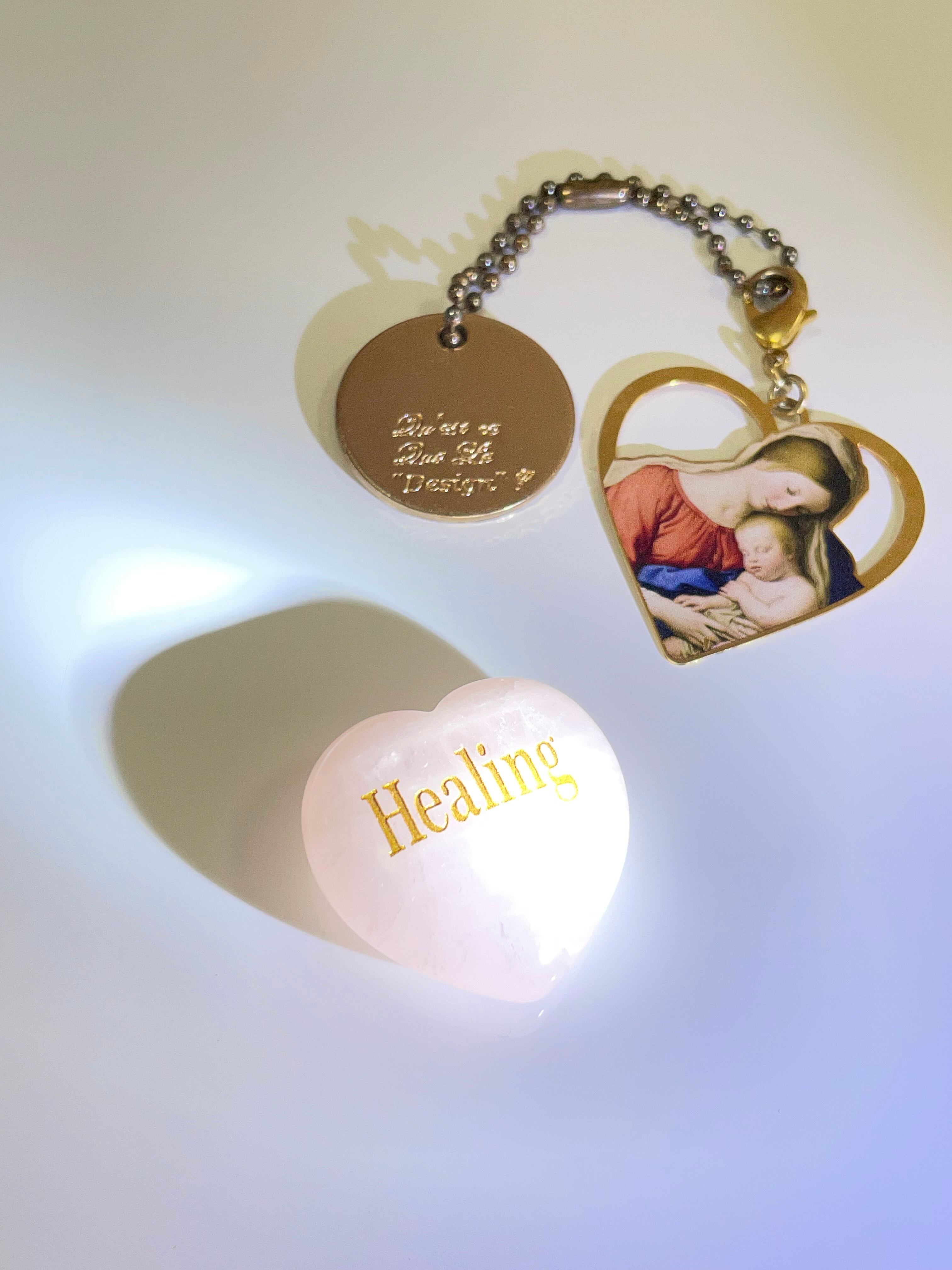 純白の蓮(強力な浄化、癒し)✨白・如意蓮花天珠(チベット老玉髄天珠