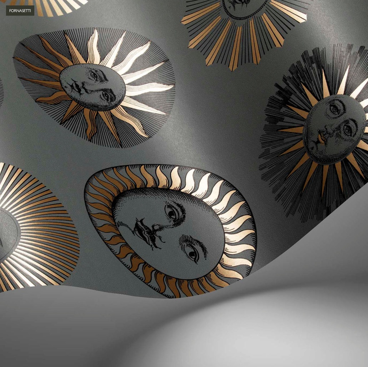 輸入壁紙　Cole & Son Fornasetti Soli