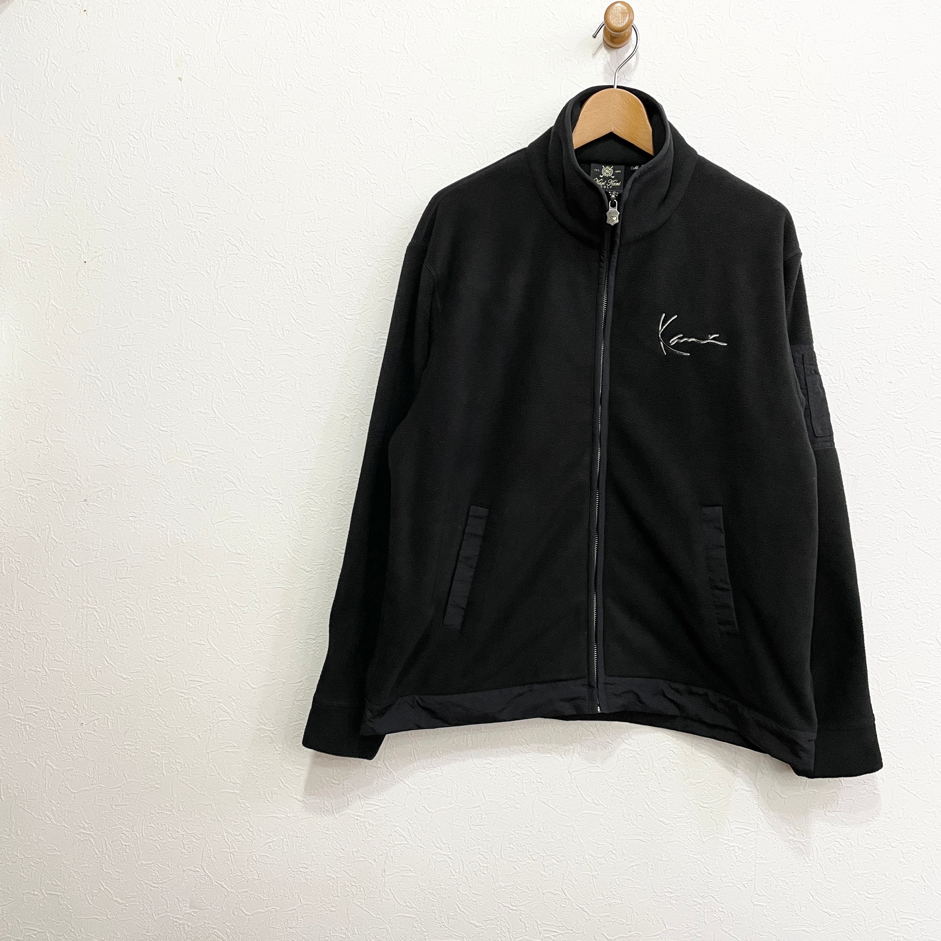 KARL KANI GOLF【フリース スタンド ブルゾン】 カールカナイゴルフ