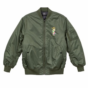 MA-1 ジャケット「人生」・緑