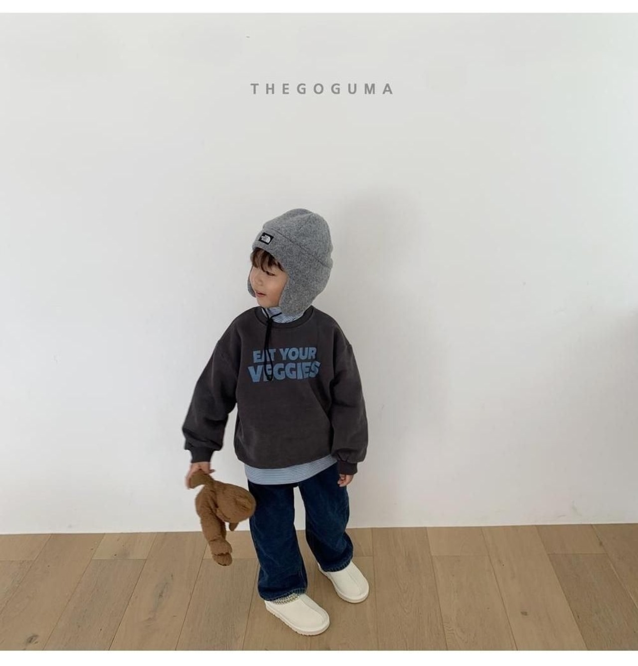 ザゴグマ / THE GOGUMA / 裏起毛トクトクデニムパンツ / 韓国子供服 / ジュニア / 26winter〖取寄〗*JS~JL*