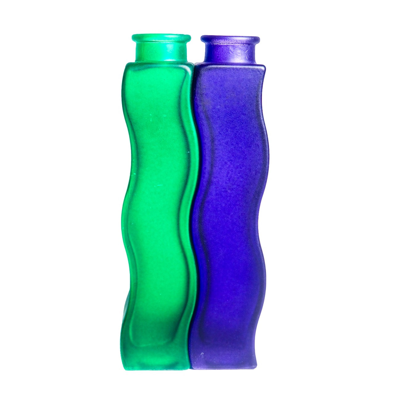 90s old ikea Glass Wave Vase