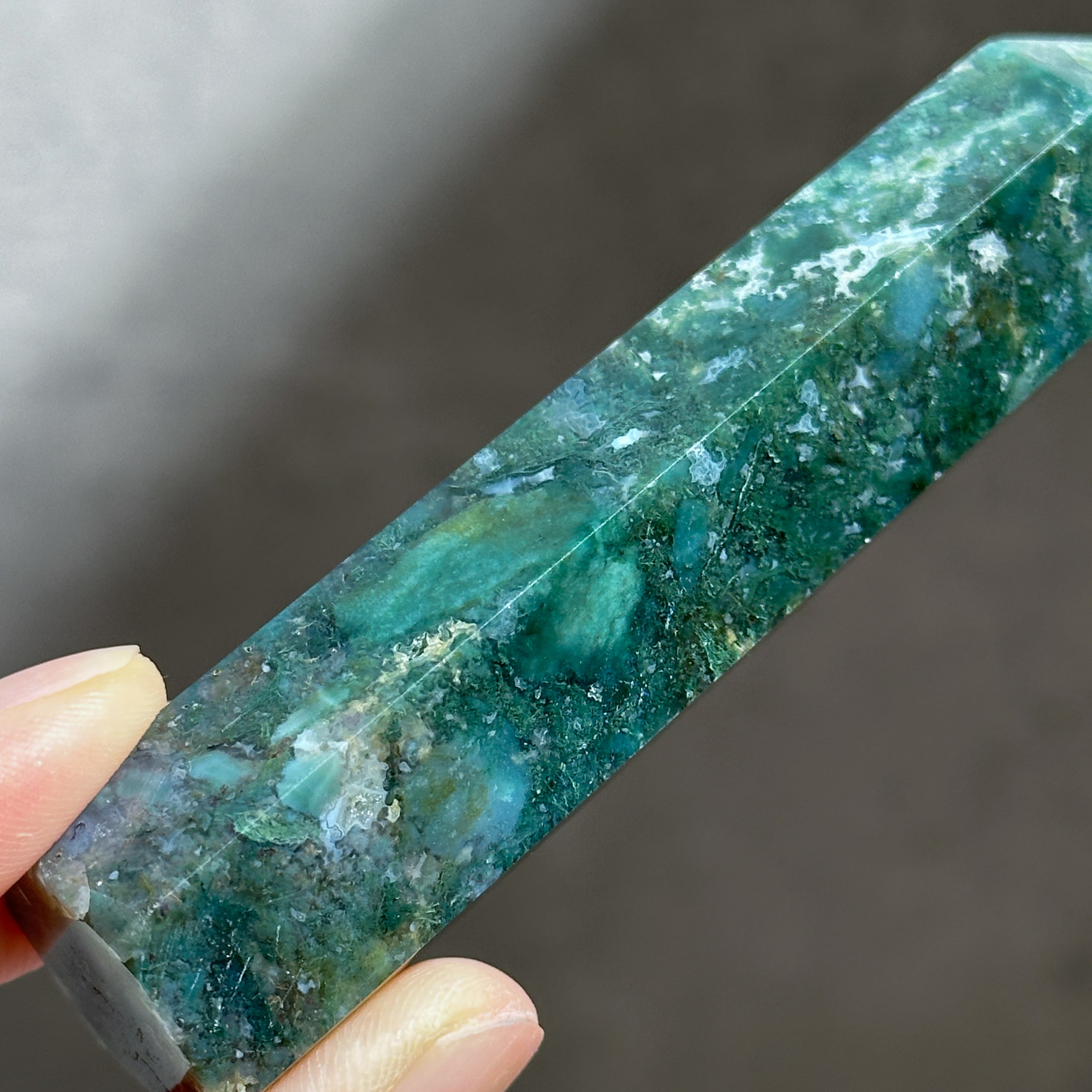 モスアゲート タワー51◇ Moss Agate ◇天然石・鉱物・パワーストーン