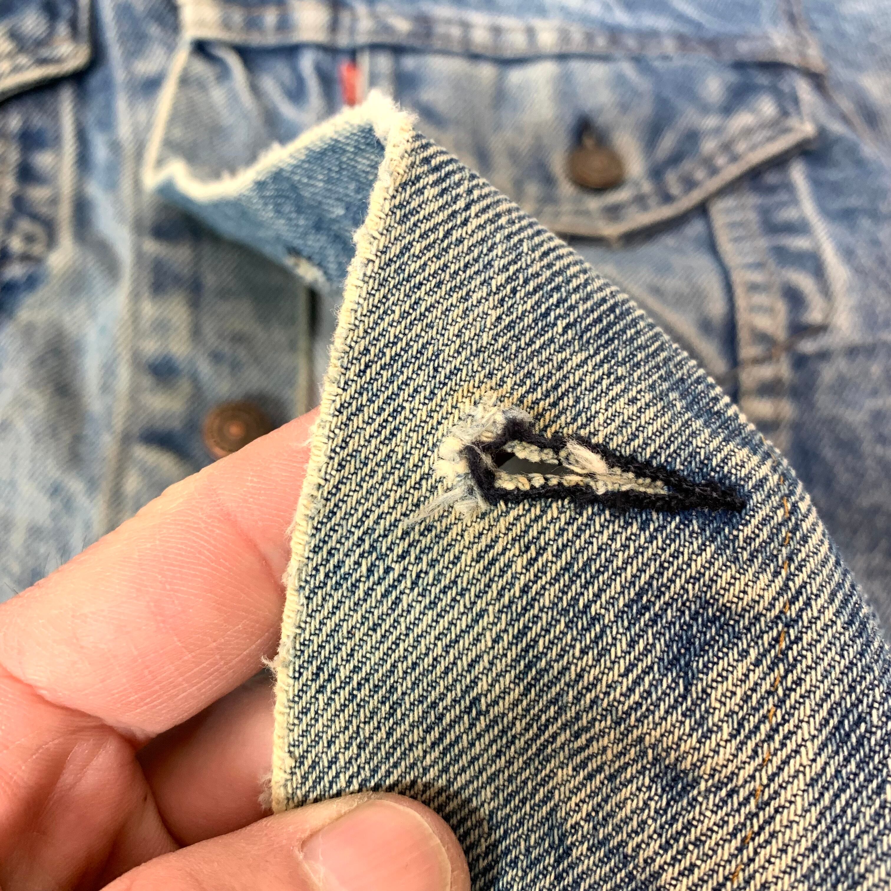 vintage old 80s LEVI'S 70505 Gジャンデニムジャケット ブルー size