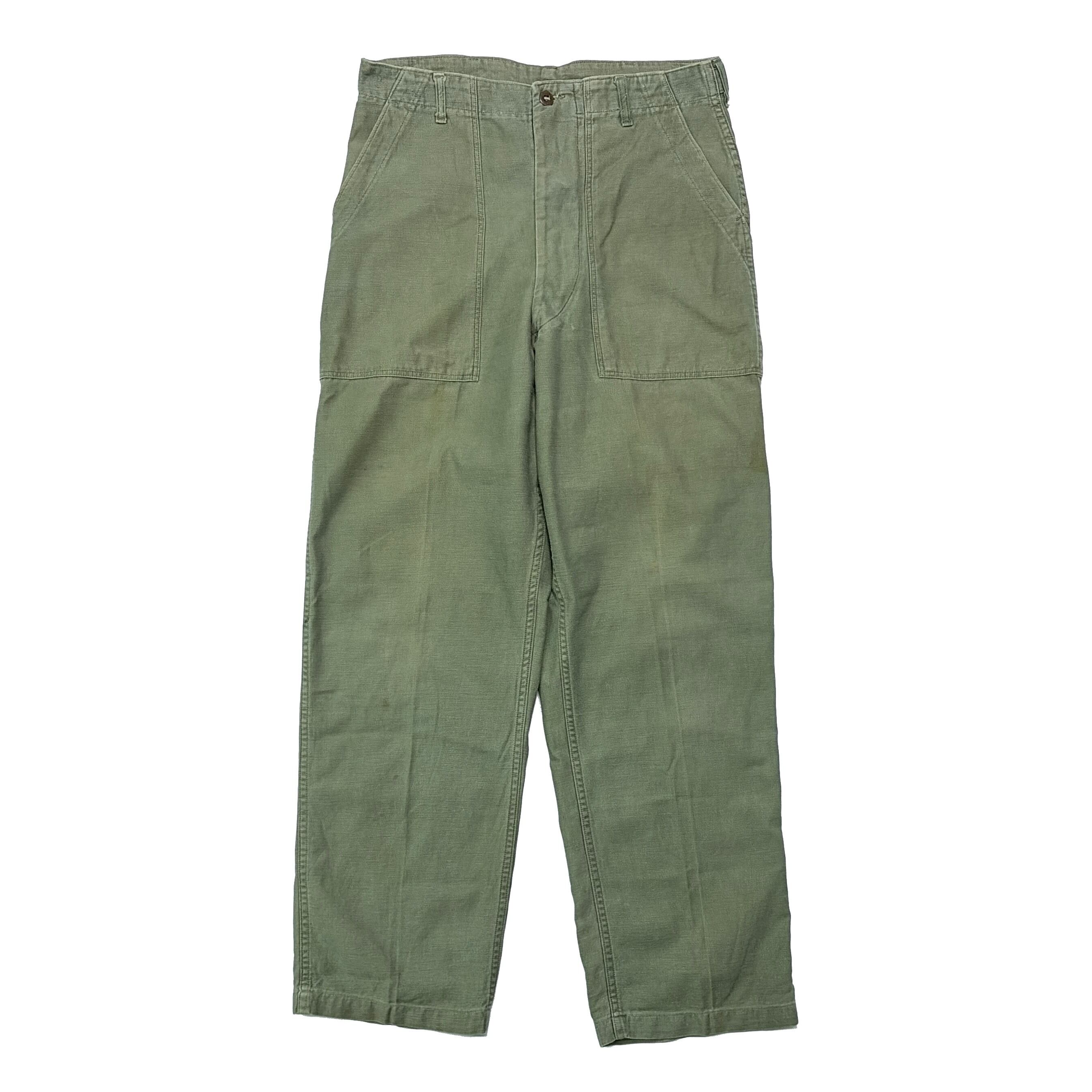 な*べ様 US ARMY 1950s 初期型 OG107 ベイカーパン 50s US ARMY 米軍 ベイカーパンツ OG107 ミリタリー 軍パン | SHINE