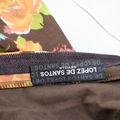 フラメンコ 衣装 マンサニージャ LOPEZ DE SANTOS ロペスデサントス Manzanilla ワンピース ドレス 茶色 フリル 緑 青 青緑 ブラウン 花柄 ボランテ 発表会 パーティ ダンス ブラウン系 グリーン系 ブルー系 発表会衣装 フラメンコドレス 踊り おしゃれ 華やか 大人用 レディース ドレスアップ フォーマル